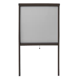 Myggenet insekt skærm rullegardin fluenet Brun 90 x 160 cm