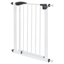 ECD Germany Dørvagt for børn, hunde og katte, 70-75 cm, uden boring, hvid,