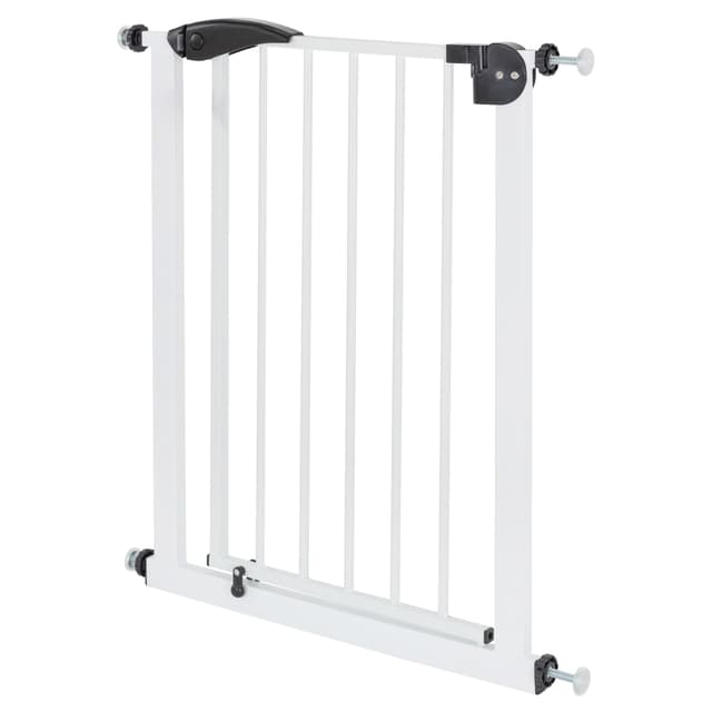 ECD Germany Dørvagt for børn, hunde og katte, 70-75 cm, uden boring, hvid,