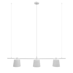 Riippuvalaisin 140 cm metallia cm E27 3 valoa
