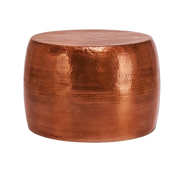 WOMO-DESIGN sofabord stuebord sofabord aluminium Ø 53x41 cm kobber
