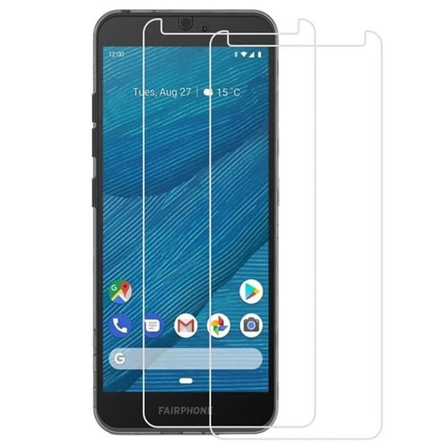 2-pack Skärmskydd av härdat glas Fairphone 3