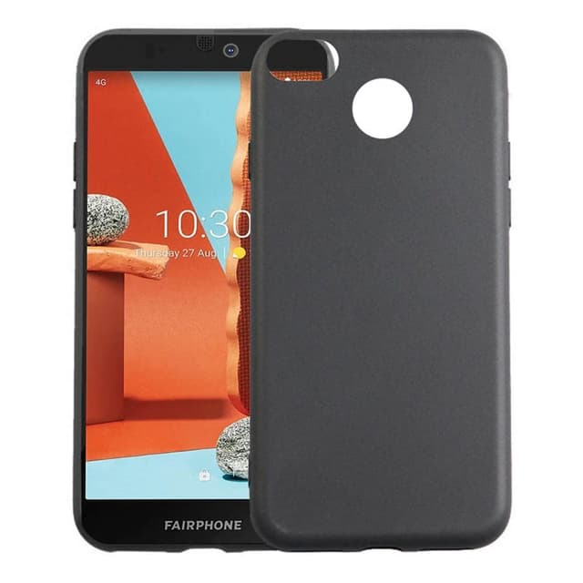 Silikon skal svart Fairphone 3 Plus