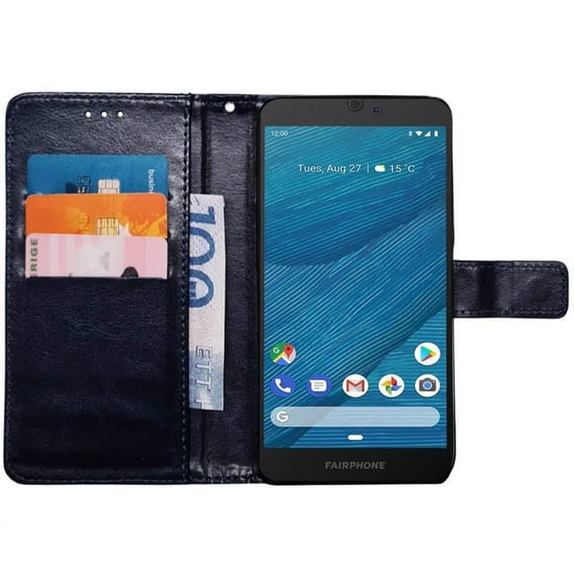 Plånboksfodral 3-kort Fairphone 3 - Mörkblå