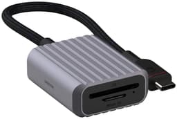 Unysink USB-C til Memory Card adapter 10382 (grå)
