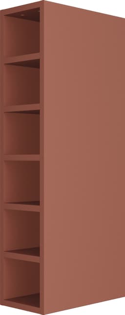 Epoq Trend Eco viinihylly keittiöön 20x92 (red clay)