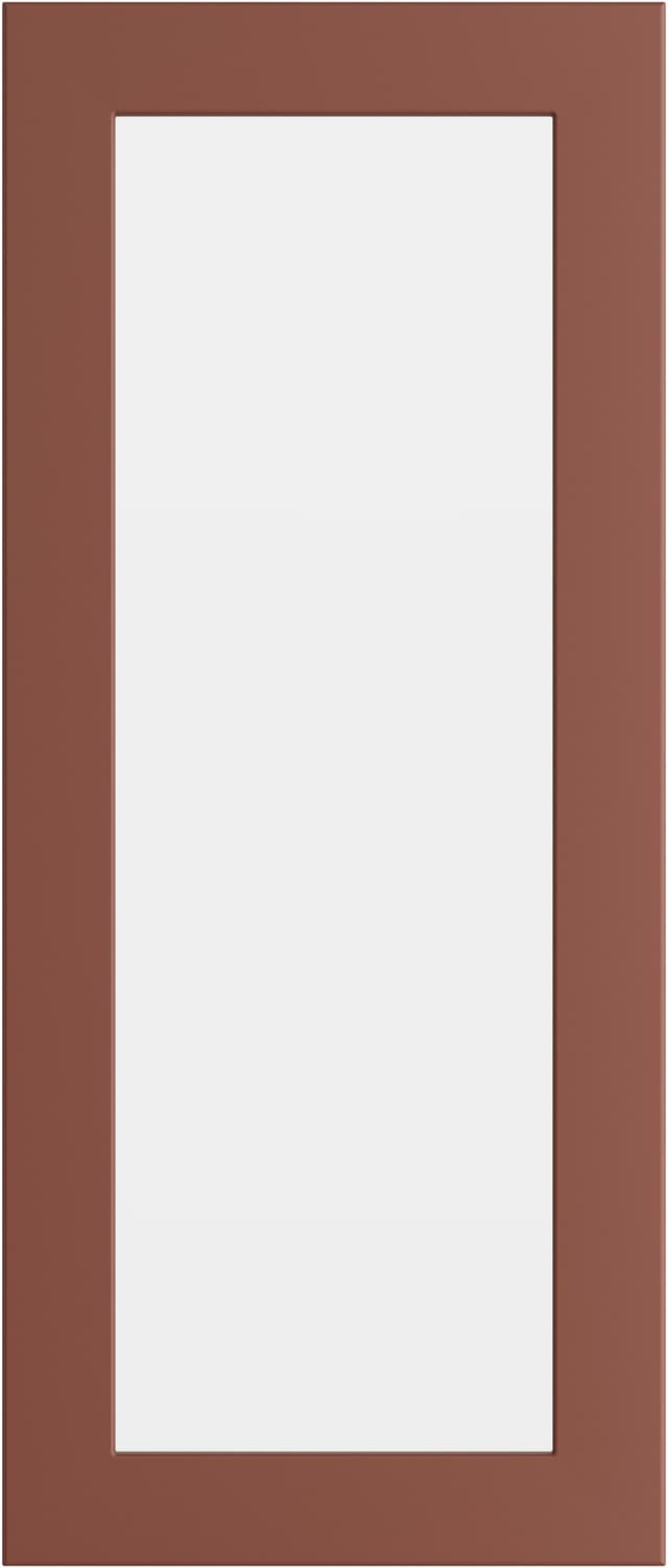 Epoq Trend Eco glass door for kitchen 30x70 (röd lera)