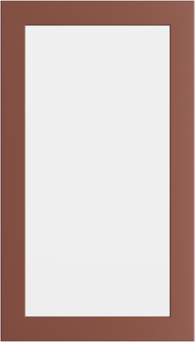 Epoq Trend Eco glassdør til kjøkken 40x70 (rød leire)