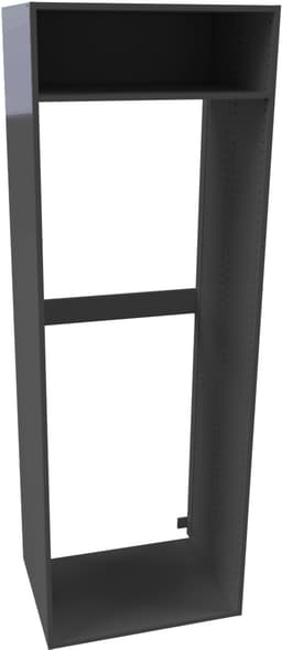 Epoq inbyggt högt skåp 75x217 (graphite)