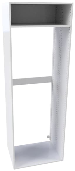 Epoq inbyggt högt skåp 75x217 (vit)