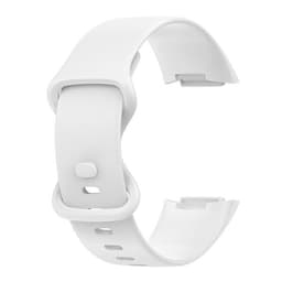 Silikoneurrem til Fitbit Charge 5 L - Hvid