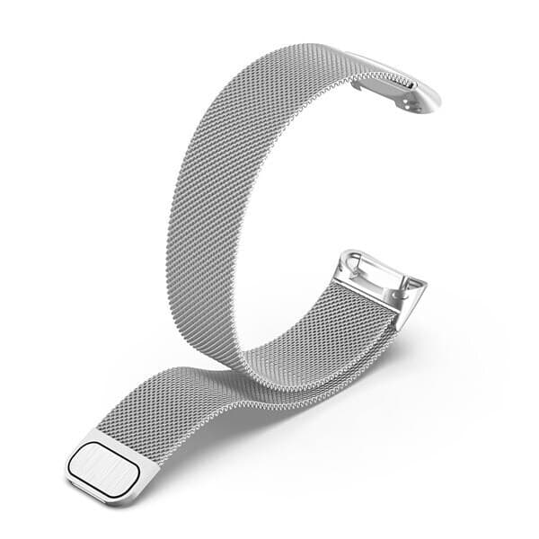 Milanese Loop-urrem til Fitbit Charge 5 - Sølv