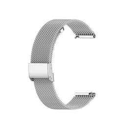 Klokkearmbånd i metall 22mm - Sølv