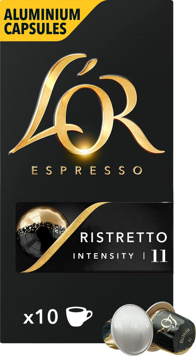 L'Or Espresso 11 Ristresso kaffekapsler (10 stk)