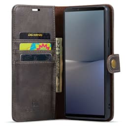 Mobil lommebok DG-Ming 2i1 Sony Xperia 10 V - Grå