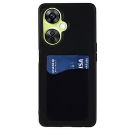 Silikonikuori korttitelineellä OnePlus Nord CE 3 Lite - Musta