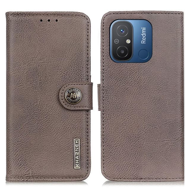 KHAZNEH Xiaomi Redmi 12C Plånboksfodral - Khaki