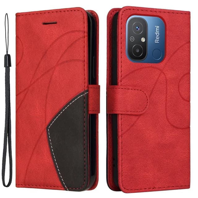 KT Plånboksfodral till Xiaomi Redmi 12C - Röd