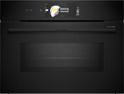 Bosch Serie 8 Kompaktovn med mikro CMG978NB1 (sort)