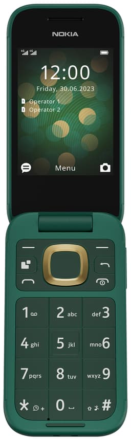 Nokia 2660 vik-mobiltelefon (grön)