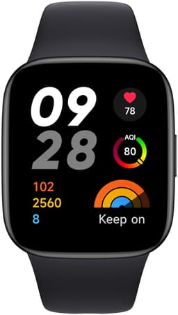 Xiaomi Redmi Watch 3 smartwatch (svart)