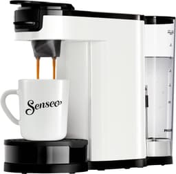 Senseo Switch kapsel- og filterkaffemaskin HD6594/00 (hvit)