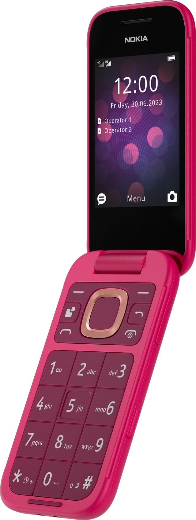 Nokia 2660 vik-mobiltelefon (rosa) - Elgiganten