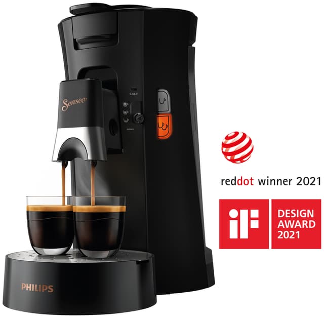 Senseo Select kaffemaskin CSA240/61 (djupsvart)