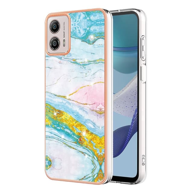 SKALO Motorola Moto G53 5G Marmor TPU-cover - #1