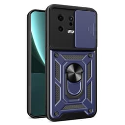 SKALO Xiaomi 13 5G Armor Hybrid Metal Ring Camera Slider - Blå