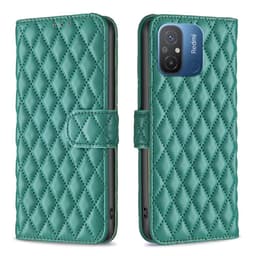 SKALO Xiaomi Redmi 12C 4G BINFEN COLOR Quiltet Pung - Grøn