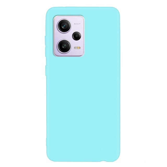 SKALO Xiaomi Redmi Note 12 Pro 5G Ultratunn TPU-Skal - Turkos