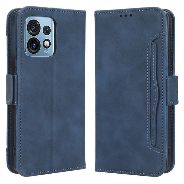 SKALO Motorola Edge 40 Pro 5G 6-lokeroa Lompakkokotelo - Sininen
