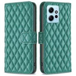 SKALO Xiaomi Redmi Note 12 4G BINFEN COLOR Quiltet Pung - Grøn