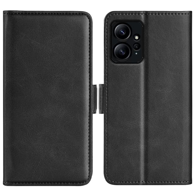 SKALO Xiaomi Redmi Note 12 4G Premium Plånboksfodral - Svart