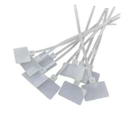 Buntebånd med merkelapper og etiketter 250 stk Hvit