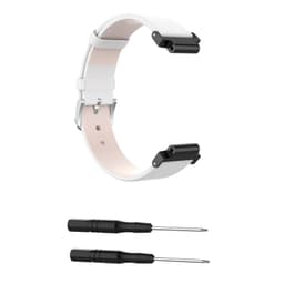 Armband i äkta läder med skruvmejslar Vit Garmin Forerunner 220/230/23