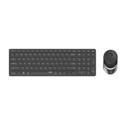 RAPOO Tastatur/Musesett 9750M Multi-Mode Trådløst Mørkegrå