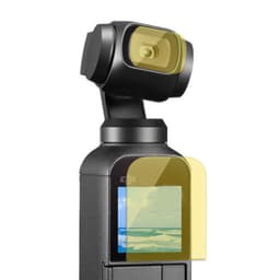 Skärmskydd linsskydd hydrogel 3-delat Transparent DJI OSMO Pocket / DJ