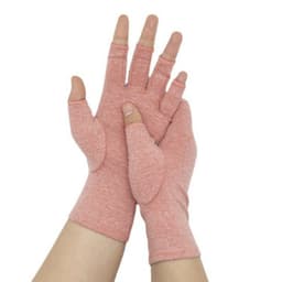 Fingerlösa artrit kompressionshandskar 1 par Rosa L