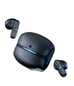 Langattomat kuulokkeet Bluetooth 5.3 ENC kohinanvaimennus pitkä akunkesto IP65 Musta