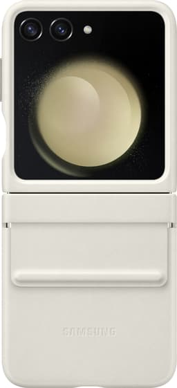 Samsung Galaxy Z Flip 5 Eco läderfodral (beige)