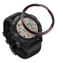 Klockramsinsats i rostfritt stål Garmin Fenix 6