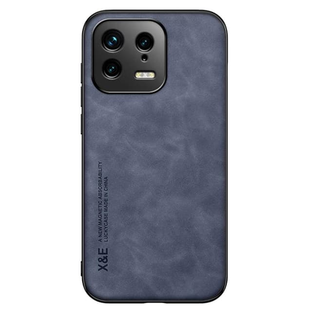 SKALO Xiaomi 13 5G X&E PU læderskal - Blå