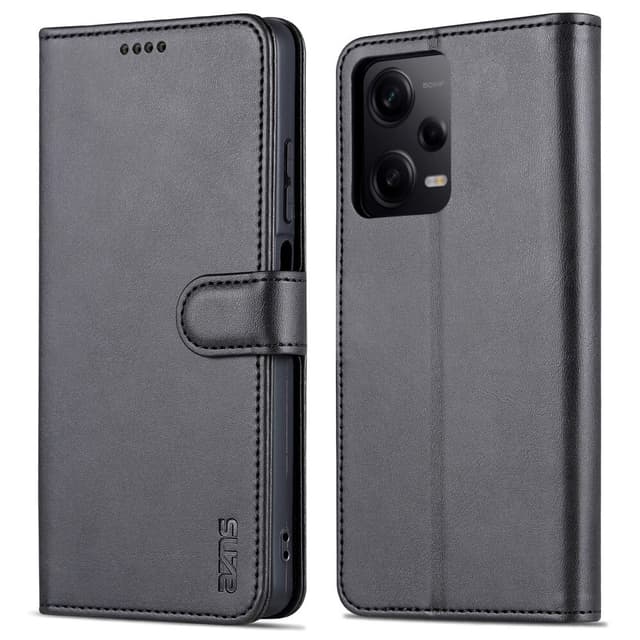 SKALO Xiaomi Redmi Note 12 Pro 5G AZNS Pungetuie - Sort