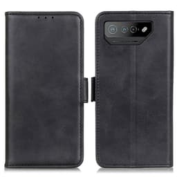 SKALO Asus ROG Phone 7 5G Premium Wallet Flip Cover - Sort