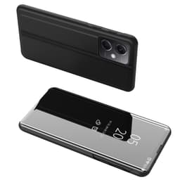 SKALO Xiaomi Redmi Note 12 Pro 5G Clear View Spegel fodral - Svart
