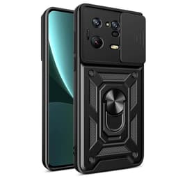 SKALO Xiaomi 13 Pro 5G Armor Hybrid Metallring Kameraslider - Svart