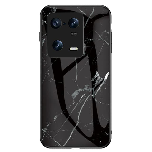 SKALO Xiaomi 13 Pro 5G Marmor Härdat Glas TPU-skal - Motiv 3