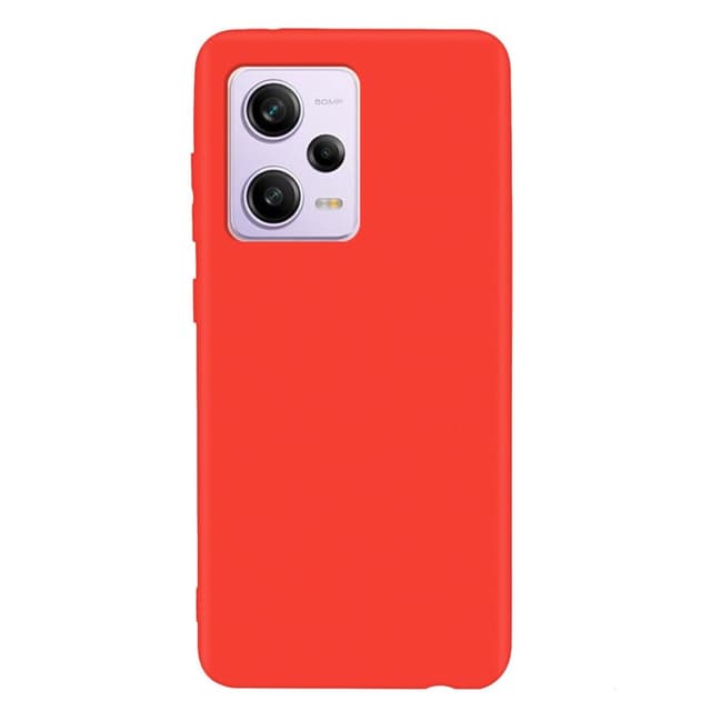 SKALO Xiaomi Redmi Note 12 Pro 5G Ultratynd TPU-skal - Rød